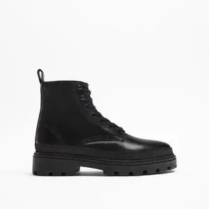 ZARA LINED BOOTS - 11 FLEECE LINED RAIN BOOTS - Burgundy Red | ZARA United States main image 3